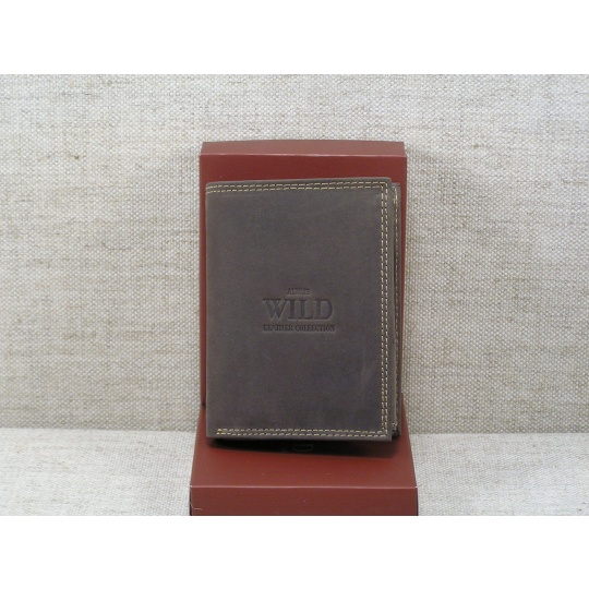 Pánská kožená peněženka Always Wild -N4-MH hnědá