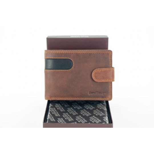 Pánská kožená peněženka Sendi Design